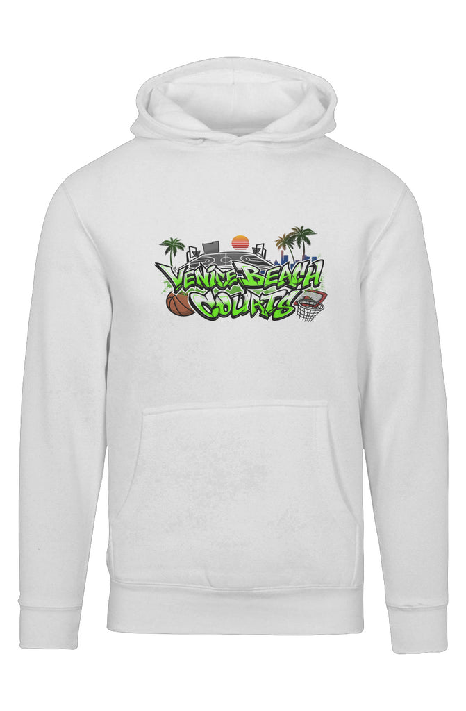 The Hoop Sauce Venice Beach Courts Basketball Hoodie