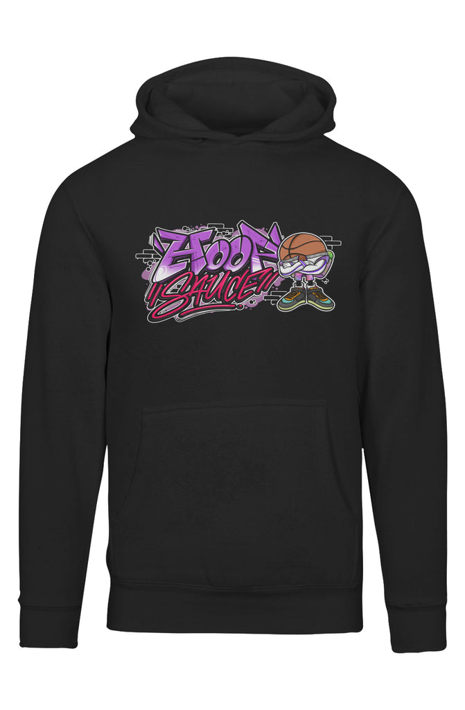 The Hoop Sauce Graffiti Style Basketball Hoodie