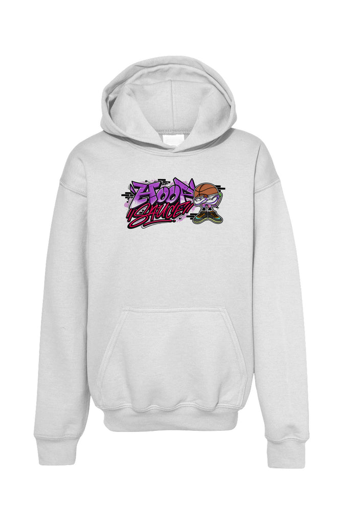 The Hoop Sauce Youth Graffiti Style Basketball Hoodie