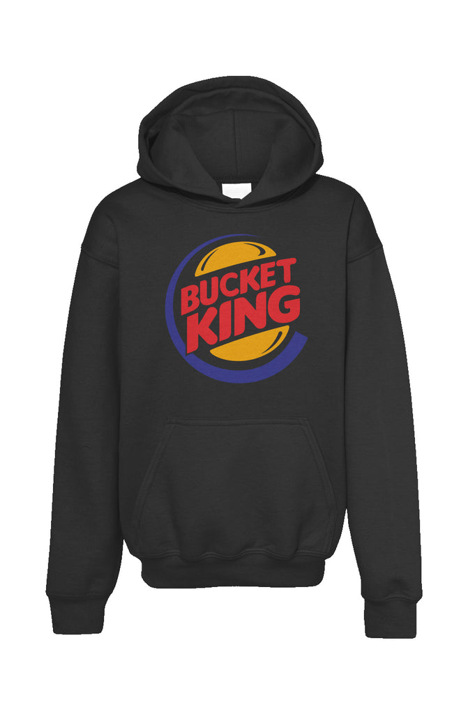 The Hoop Sauce Youth Bucket King Basketball Hoodie