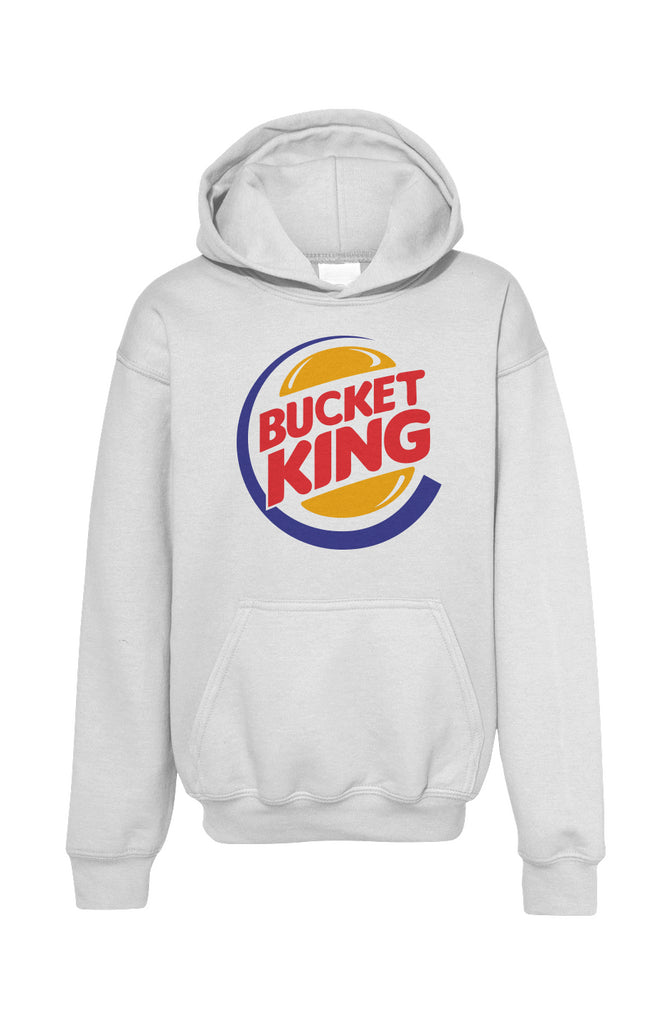 The Hoop Sauce Youth Bucket King Basketball Hoodie