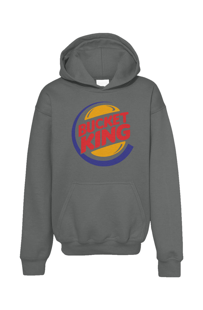 The Hoop Sauce Youth Bucket King Basketball Hoodie