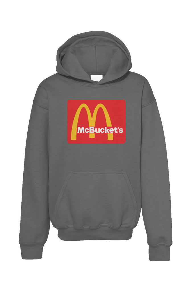 The Hoop Sauce Youth McBuckets Basketball Hoodie