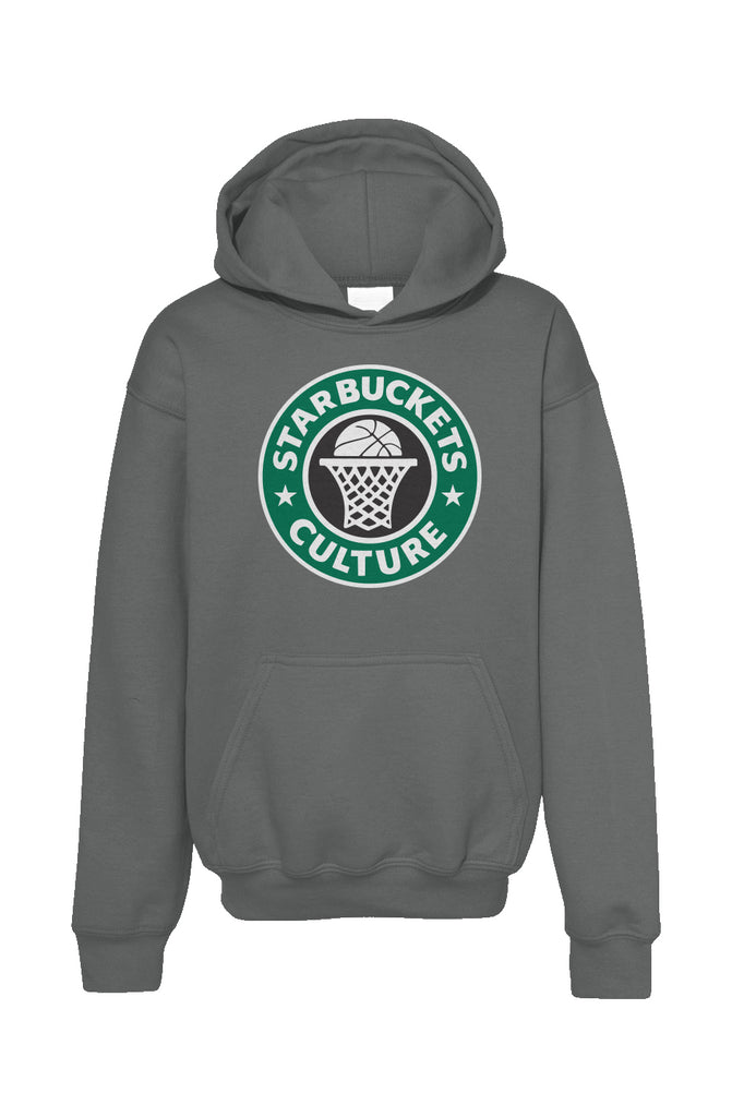 The Hoop Sauce Youth Starbuckets Basketball Hoodie