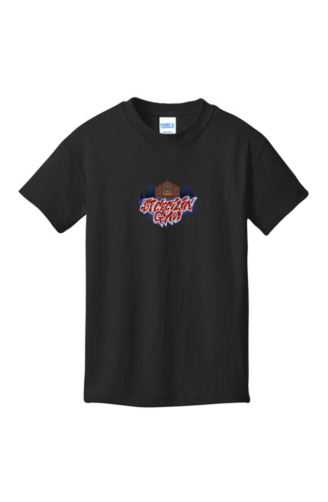 The Hoop Sauce Youth St. Cecilia Gym Basketball T-shirt