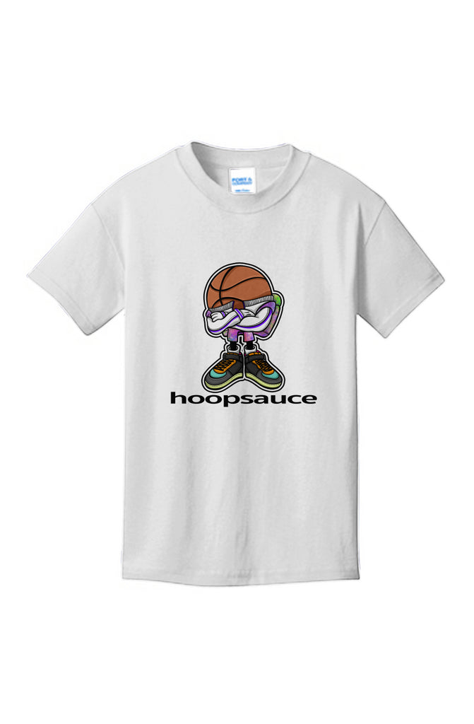 The Hoop Sauce Youth Basketball Man Basketball T-shirt