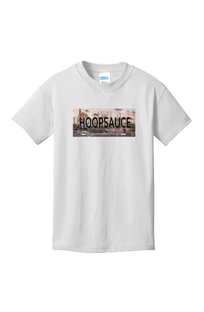 The Hoop Sauce Youth Vintage License Basketball T-shirt