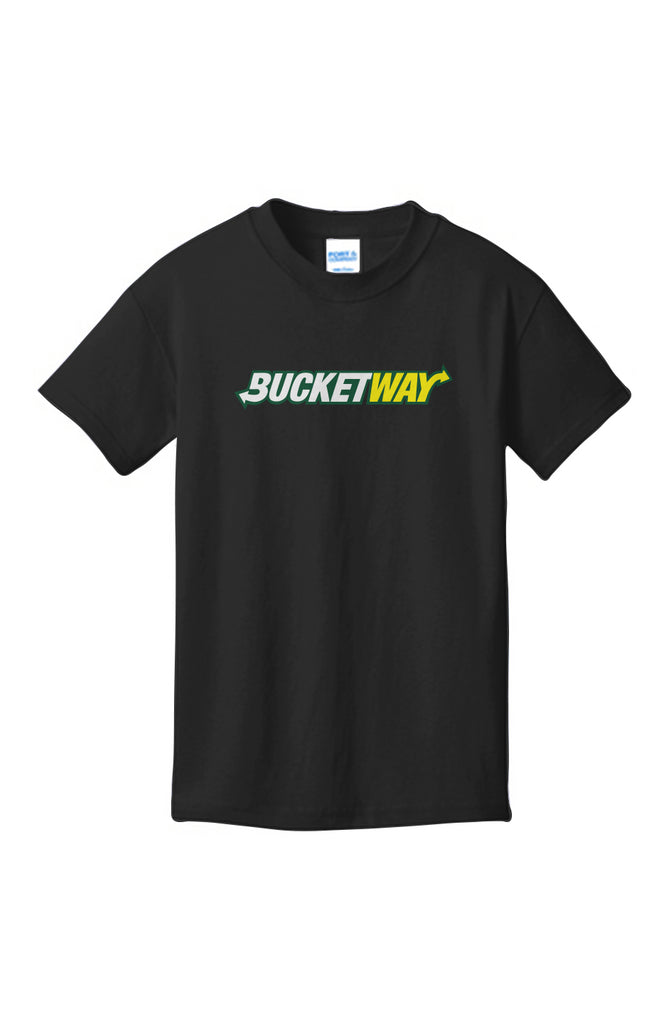 The Hoop Sauce Youth Bucketway Basketball T-shirt