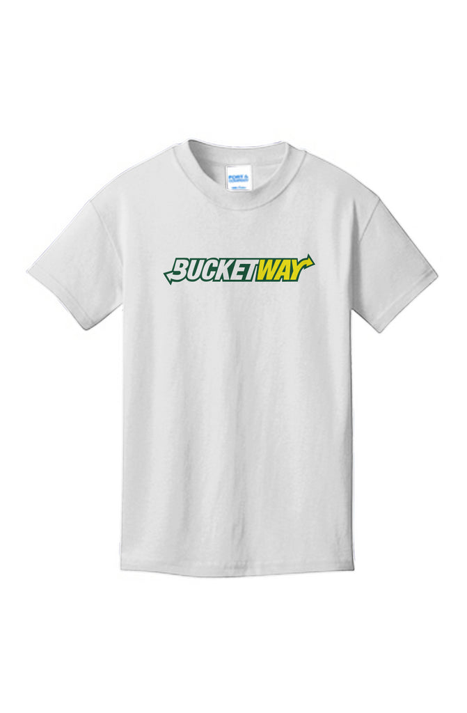 The Hoop Sauce Youth Bucketway Basketball T-shirt