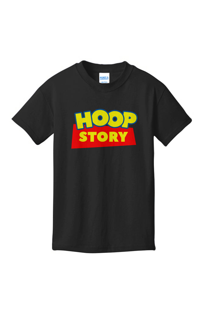 The Hoop Sauce Youth Hoop Story Basketball T-shirt