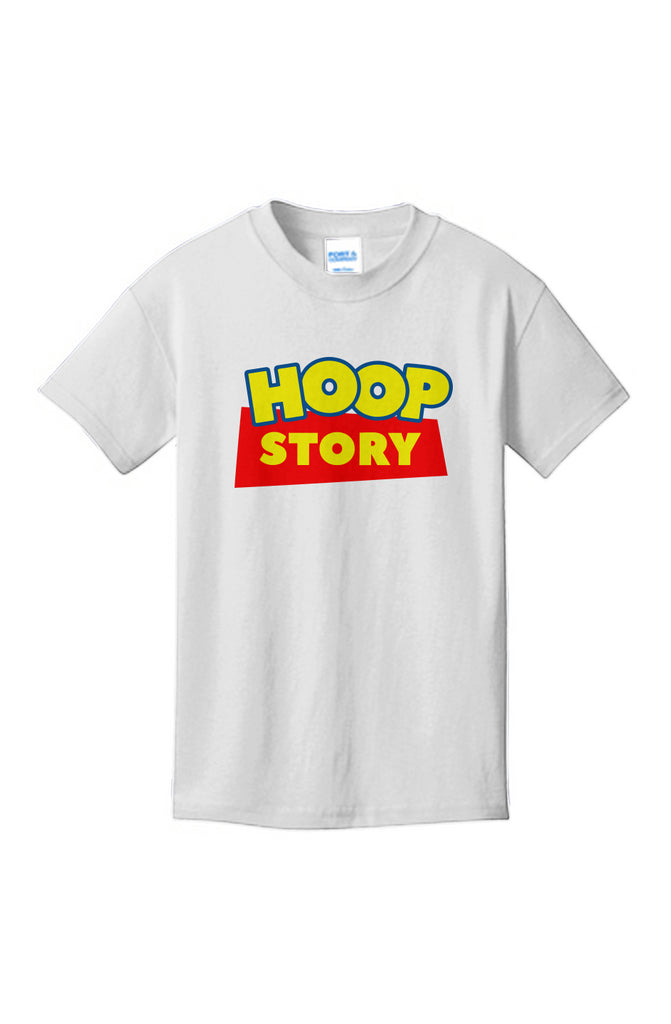 The Hoop Sauce Youth Hoop Story Basketball T-shirt