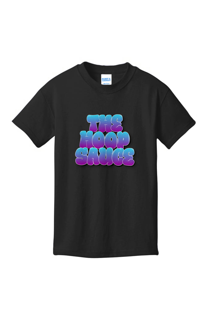 The Hoop Sauce Youth Bubble Boy Basketball T-shirt