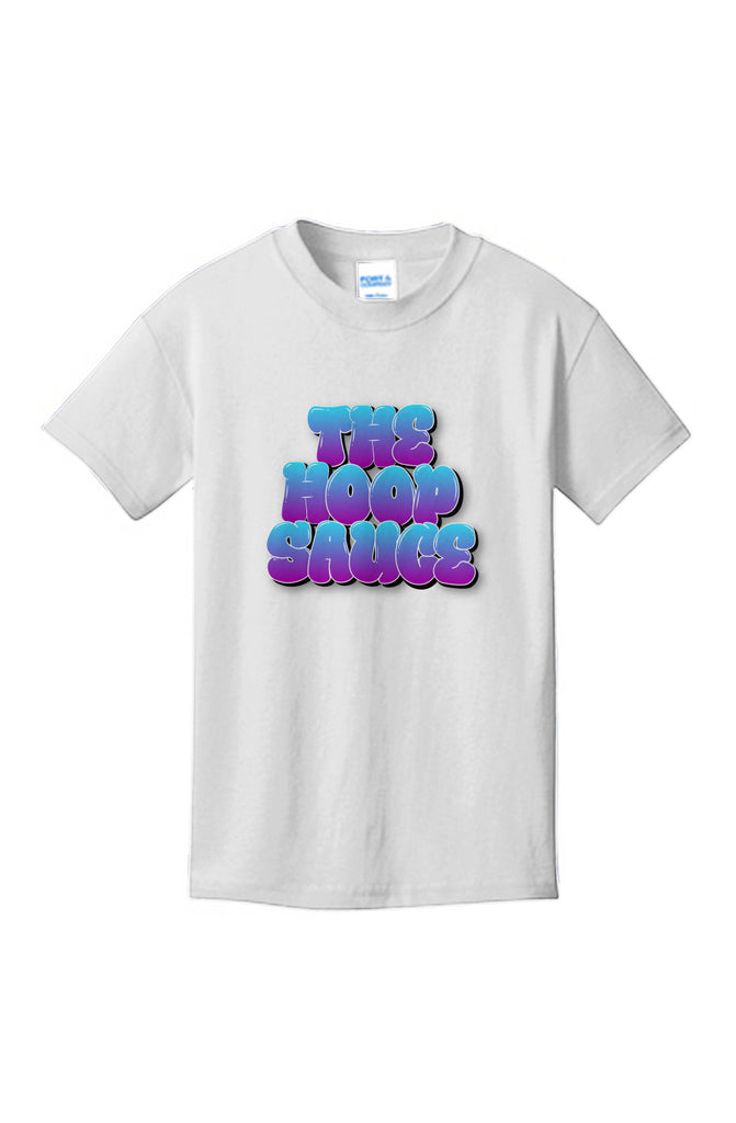 The Hoop Sauce Youth Bubble Boy Basketball T-shirt