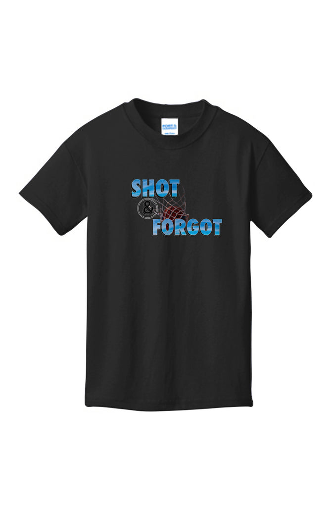 The Hoop Sauce Youth Shot & Forgot Basketball T-shirt