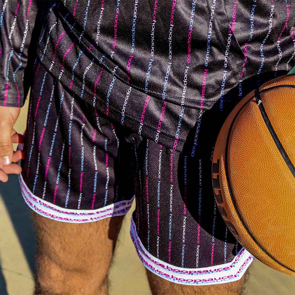 Basketball Shorts - The Hoop Sauce Mesh Drippy Basketball Shorts